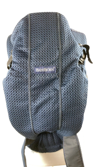 Shop BabyBjorn Baby Carrier Mini, Navy Blue 3D Mesh at GoodBuy Gear
