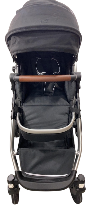 Shop Mockingbird Single to Double 2.0 Stroller, 2024, Black, Silver With Penny Leather, Watercolor Drops at GoodBuy Gear
