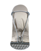 secondhand BabyBjorn Bouncer Bliss, Light Gray Frame, Light Beige 3D Jersey