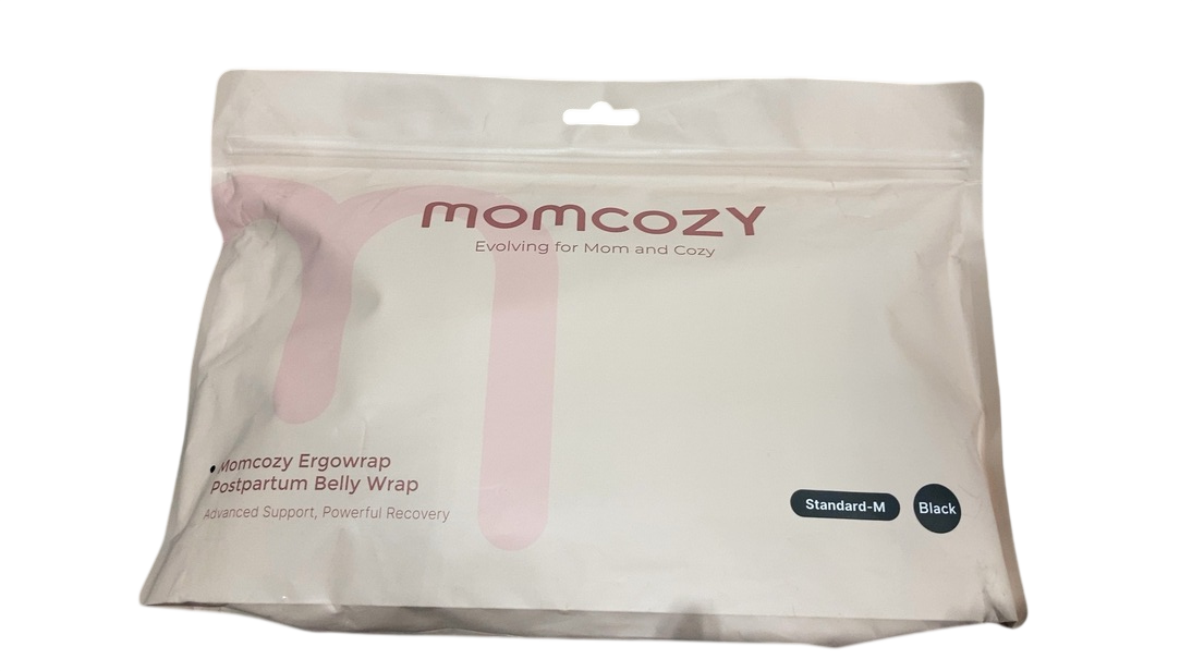 Shop Momcozy Ergowrap Postpartum Belly Wrap, Black, Standard Medium at GoodBuy Gear