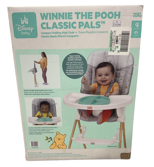 Shop Bright Starts Disney Baby Winnie the Pooh Classic Pals Compact Folding High Chair, Gray at GoodBuy Gear