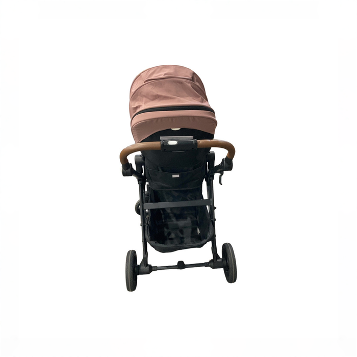 Shop Mockingbird Single to Double 3.0 Stroller, 2025, Charcoal with Penny Leather, Rose at GoodBuy Gear