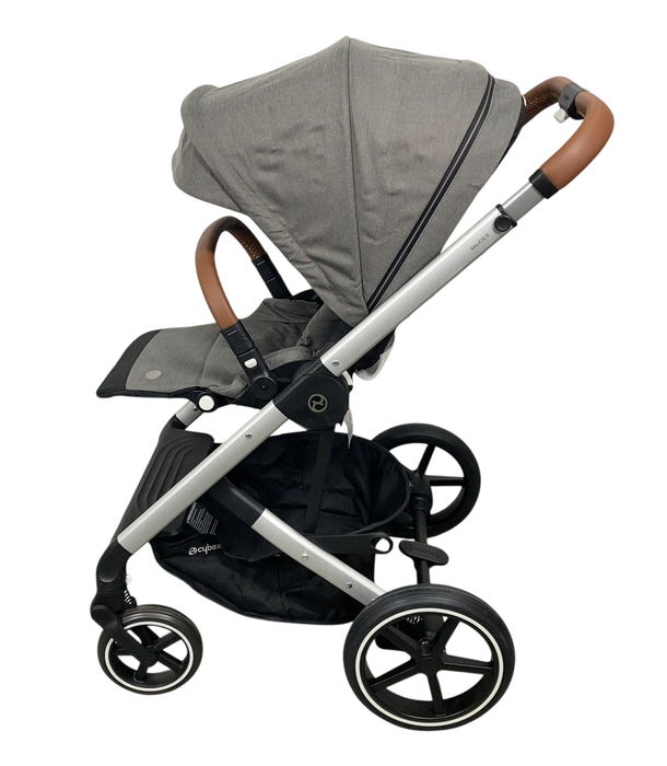 Shop Cybex Balios S Lux Stroller, 2021, Soho Grey, Silver Frame at GoodBuy Gear
