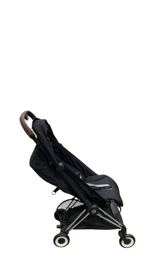 Shop Cybex Coya Stroller, 2024, Chrome, Sepia Black at GoodBuy Gear