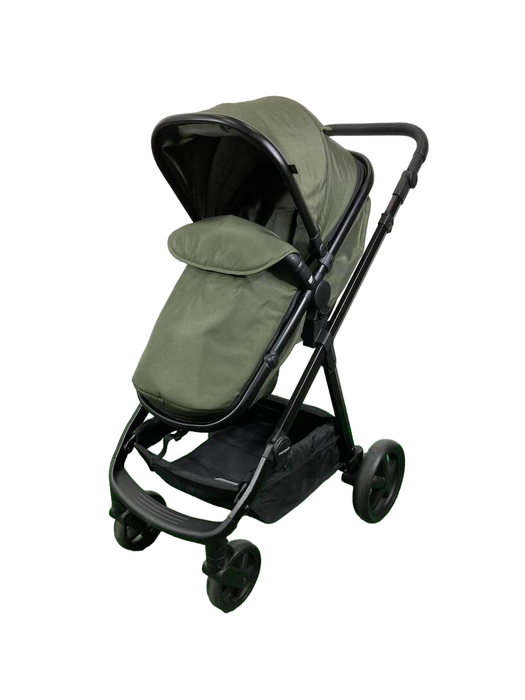Shop Mompush Meteor 2 Stroller, 2023, Forrest at GoodBuy Gear