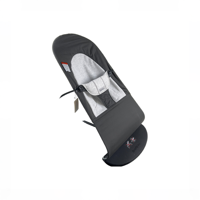 Shop BabyBjorn Bouncer Balance Soft, Black Frame, Dark Gray/Gray at GoodBuy Gear