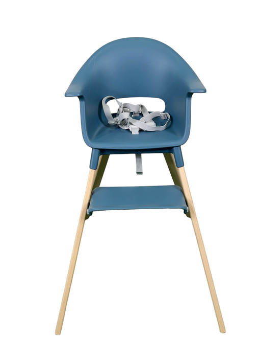 used Stokke Clikk High Chair, Fjord Blue