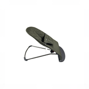 Shop BabyBjorn Bouncer Bliss, Dark Gray Frame, Dark Green Woven Petal Quilt at GoodBuy Gear