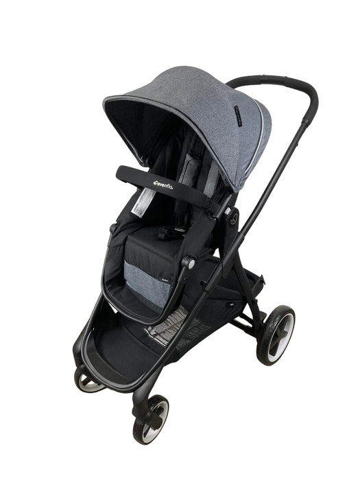 Shop Evenflo Gold Shyft Travel System Stroller With Securemax Infant Car Seat, 2023, Moonstone Gray & Black at GoodBuy Gear
