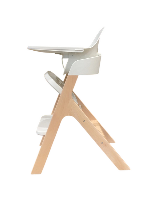 Shop Mockingbird High Chair, Natural Beech, White at GoodBuy Gear