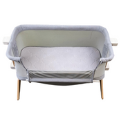 Shop Newton Bassinet And Bedside Sleeper, Grey/Birch at GoodBuy Gear