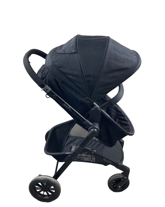 secondhand Evenflo Pivot Modular Travel System Stroller, 2022, Casual Grey