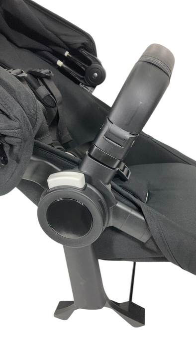 Shop Bugaboo Donkey 5 Duo Extension Set, 2024, Black, Midnight Black, Midnight Black, with Canopy at GoodBuy Gear