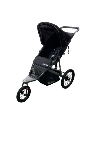 Joovy Zoom 360 Ultralight Jogging Stroller, 2021, Black