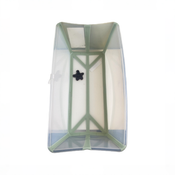 Shop Stokke Flexi Bath Foldable Baby Bathtub, Regular, Transparent Green at GoodBuy Gear