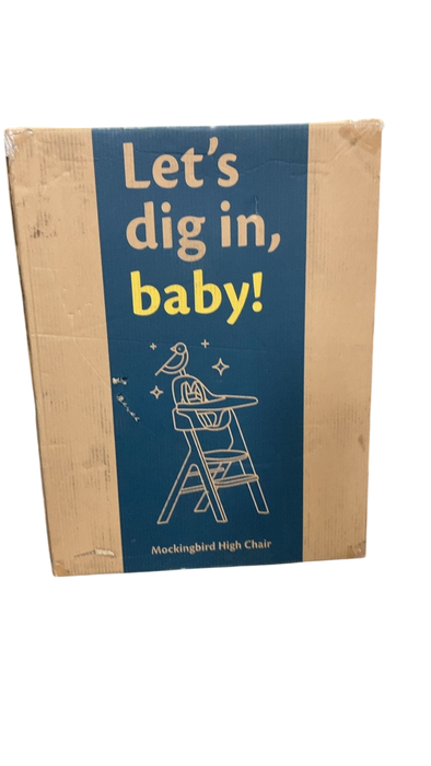 Shop Mockingbird High Chair, 2.0, Charcoal Black, Espresso Beech at GoodBuy Gear