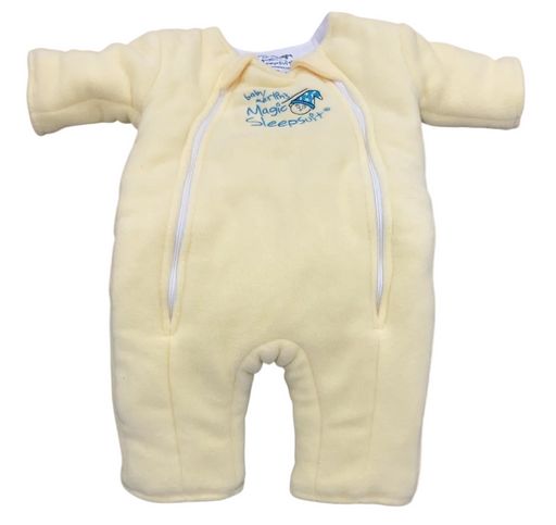 Shop Baby Merlin's Magic Sleepsuit, Yellow, Small 3-6 Months, Fleece at GoodBuy Gear