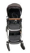 Shop Mockingbird Single to Double 2.0 Stroller, 2023, Black, Silver With Penny Leather, Windowpane at GoodBuy Gear