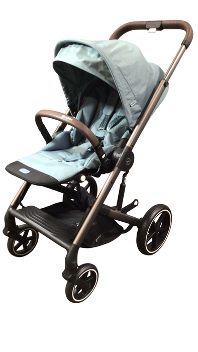 Shop Cybex Balios S Lux Stroller, 2023, Sky Blue, Taupe at GoodBuy Gear