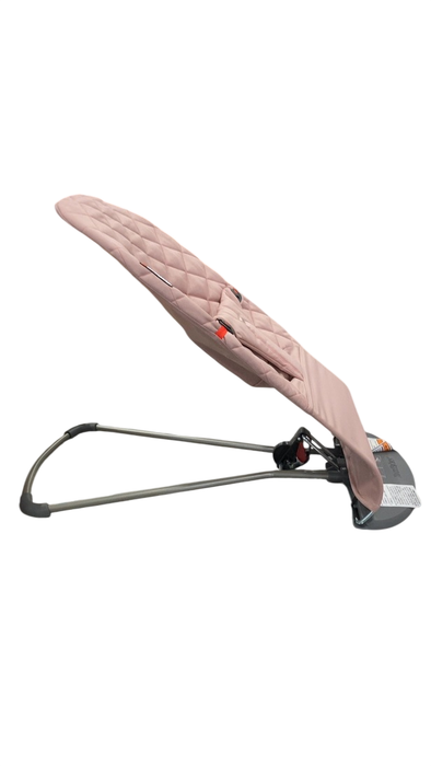 Shop BabyBjorn Bouncer Bliss, Dark Gray Frame, Old Rose Cotton at GoodBuy Gear