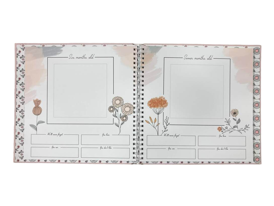 Shop Lucy Darling Baby’s First Year Memory Book, Wildflower Meadow at GoodBuy Gear