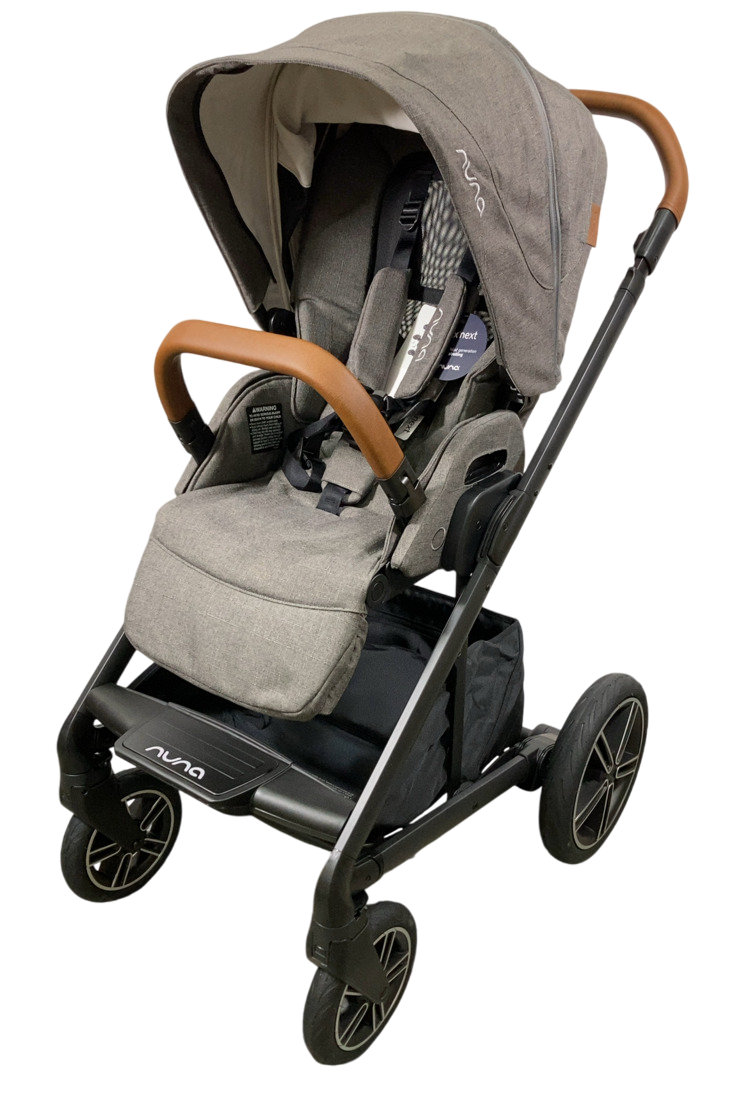 nuna mixx next refined collection stroller Nuna MIXX Next Stroller, Granite, 2024