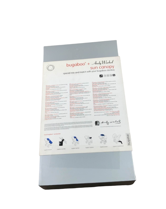 Shop Bugaboo Donkey Andy Warhol Sun Canopy, Happy Bugs at GoodBuy Gear