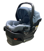 used UPPAbaby MESA V2 Infant Car Seat, Gregory (Blue Melange Merino Wool), 2023