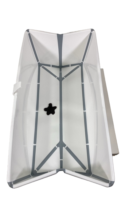 Shop Stokke Flexi Bath Foldable Baby Bathtub, White, XLarge at GoodBuy Gear