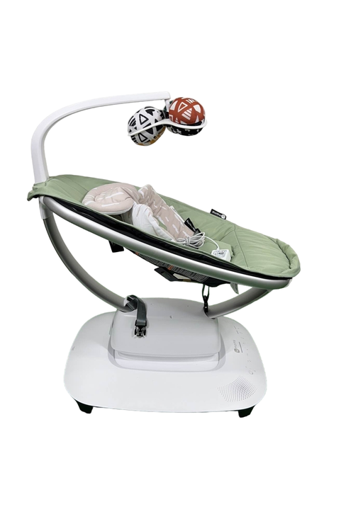 secondhand 4moms MamaRoo Multi-Motion Baby Swing, Sage Limited Edition HIDDEN REQ 6.5