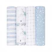 Shop Aden + Anais Cotton Muslin Swaddles Pack of 4, Rising Star at GoodBuy Gear