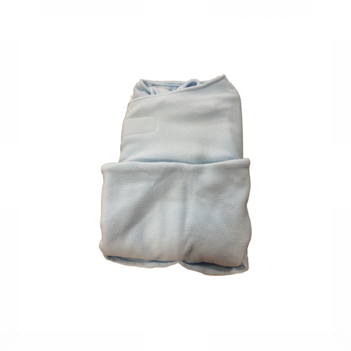 Shop Halo Micro-Fleece Swaddle, Baby Blue, Newborn at GoodBuy Gear