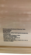 Shop Bpmfkid Montessori Weaning Table and Chair Set, Wooden at GoodBuy Gear