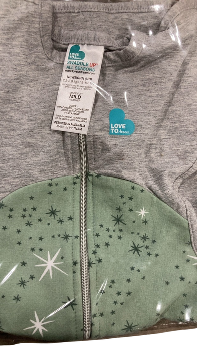 Shop Love To Dream Swaddle UP Original 1.0 Sleep Sack, Newborn, Olive North Star at GoodBuy Gear
