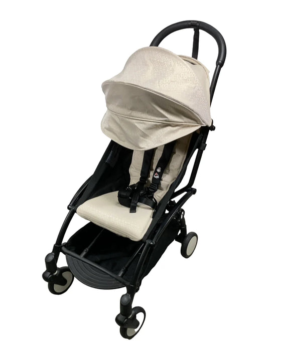 Babyzen YOYO2 Complete Stroller, 2024, Black with Bonpoint Beige