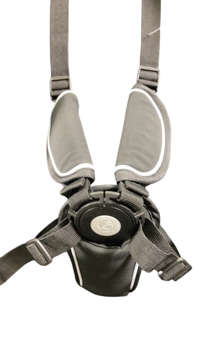 Shop Mockingbird Single to Double 2.0 Stroller, 2024, Bloom, Silver With Black Leather, Watercolor Drops at GoodBuy Gear