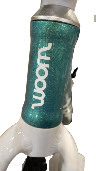 Shop Woom GO 1 Plus Balance Bike, Metalic turquoise at GoodBuy Gear