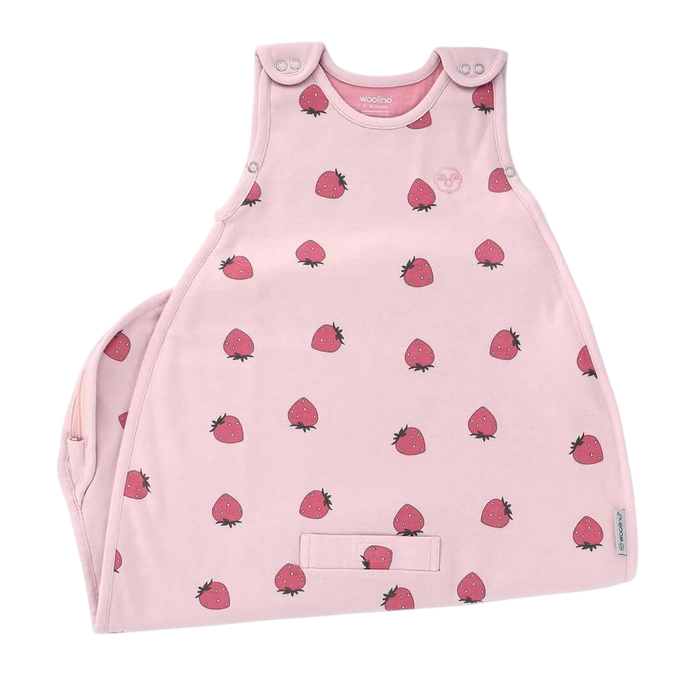 Shop Woolino 4 Seasons Ultimate Sleep Bag, 2-24 months, Baby Strawberry at GoodBuy Gear