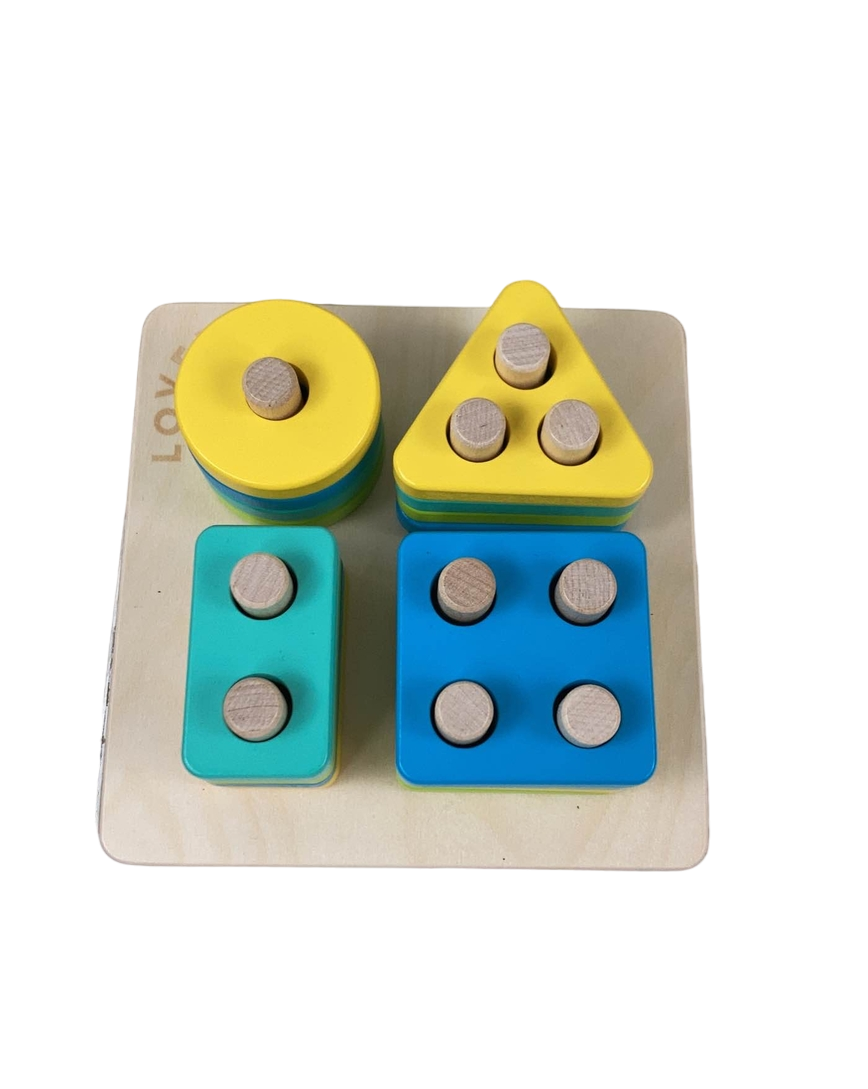 Lovevery Sort and Stack Peg Puzzle — GoodBuy Gear