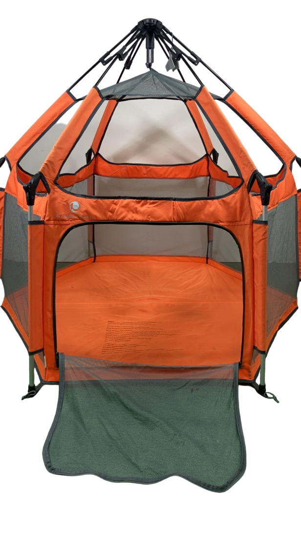 california beach pop up tent California Beach Company Pop 'N Go Playpen, Orange