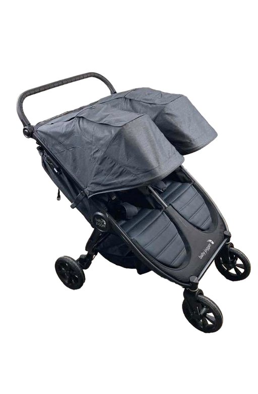 used Baby Jogger City Mini GT2 Double Stroller, 2020, Carbon