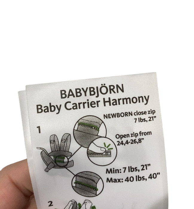 Shop BabyBjorn Baby Carrier Harmony, Light Beige, Woven Mélange at GoodBuy Gear