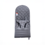 Shop BabyBjorn Bouncer Bliss, Anthracite Cotton Classic Quilt, Dark Gray Frame at GoodBuy Gear