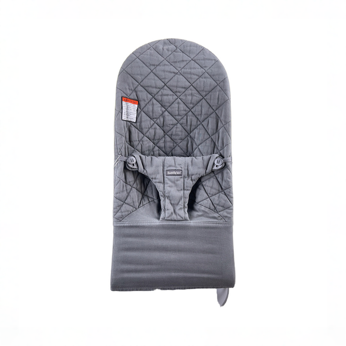 Shop BabyBjorn Bouncer Bliss, Anthracite Cotton Classic Quilt, Dark Gray Frame at GoodBuy Gear