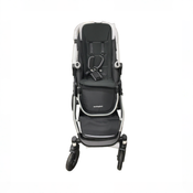 Shop Mockingbird Single 3.0 Stroller, 2025, Black Windowpane, Silver with Penny Leather at GoodBuy Gear