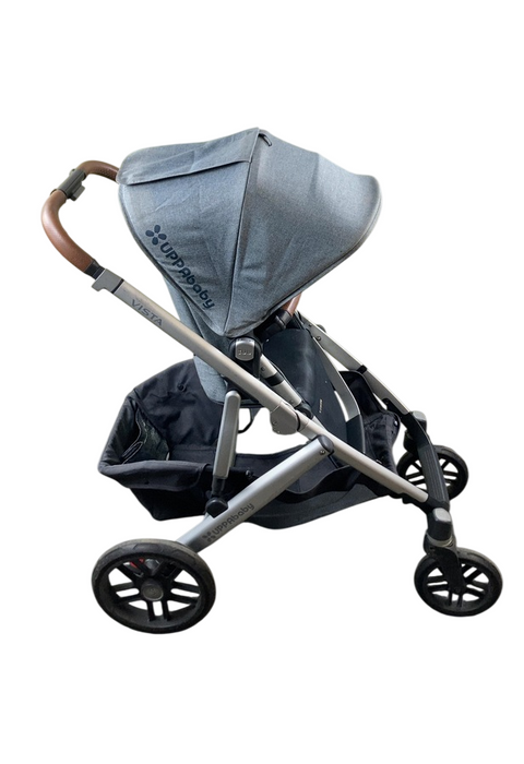 Shop UPPAbaby VISTA Stroller, 2018, Gregory (Blue Melange) at GoodBuy Gear
