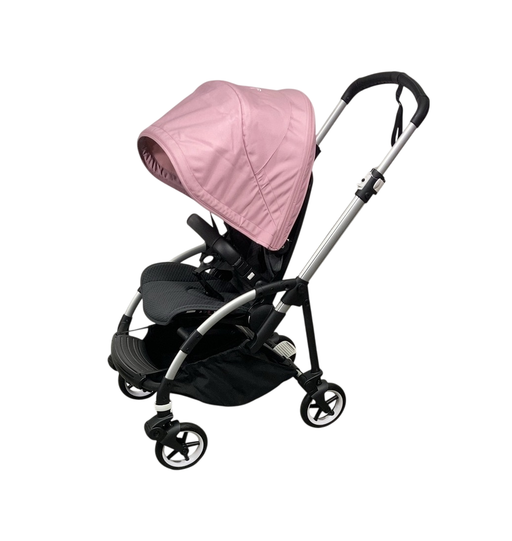 Bugaboo Bee 6 Stroller 2022 Aluminum Black Soft Pink