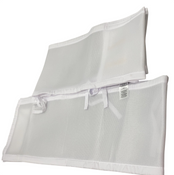 Shop Breathable Baby Mesh Crib Liner, Full Size/4 Sides, White at GoodBuy Gear
