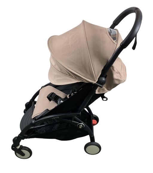 Shop Stokke YOYO3 Complete Stroller, 2024, Black, Taupe at GoodBuy Gear