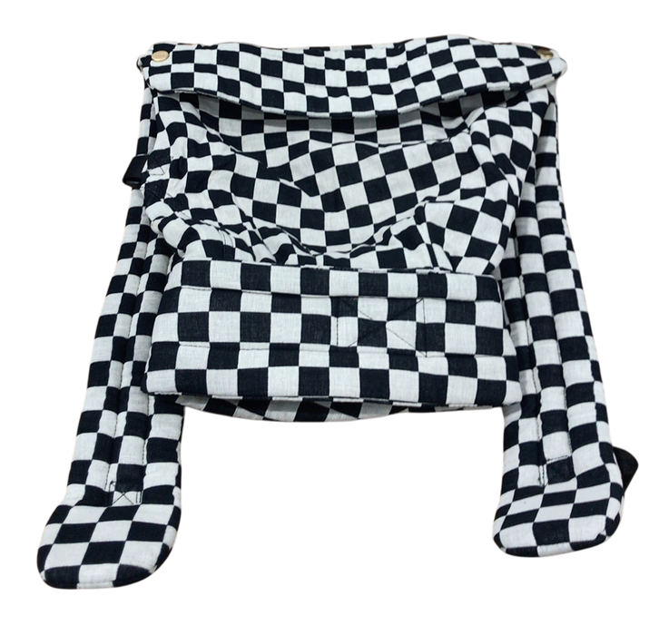 Shop Mabē The Monarch Carrier, Ebony Check at GoodBuy Gear